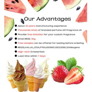 Concentrated Food Flavour Ice Cream Flavour Bakery Food Flavor