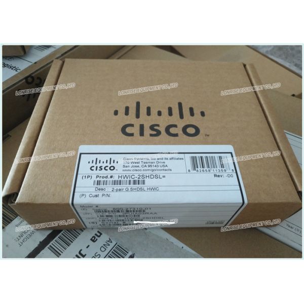 HWIC-2SHDSL= Cisco SPA Card 2-pair G.SHDSL HWIC , Router High-Speed WAN Interface card
