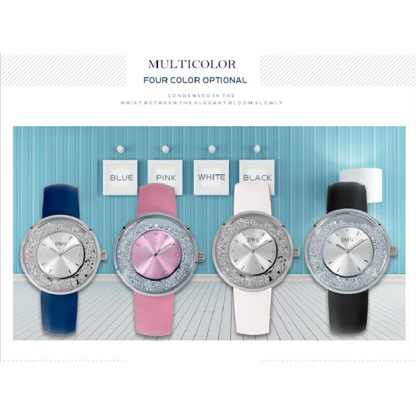 Reloj Leather BSCI PC21s Quartz Waterproof Wristwatch