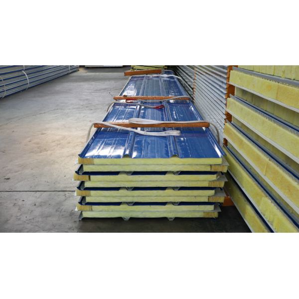 Heat Insulated Glass Wool Sandwich Panel