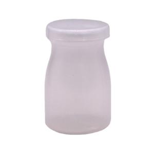 Customized Logo 100ml PP Round Pudding Bottle Perfect for Milk and High Temperature