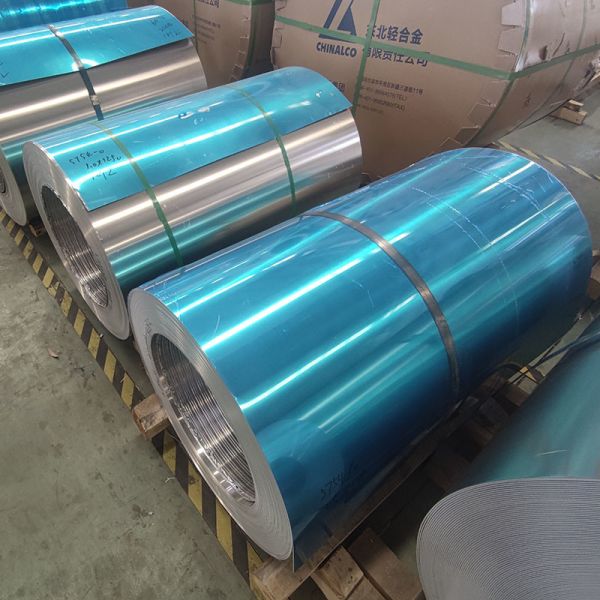 Mirror Finish Anodized Aluminum Coil 5754 032" 5052 H32