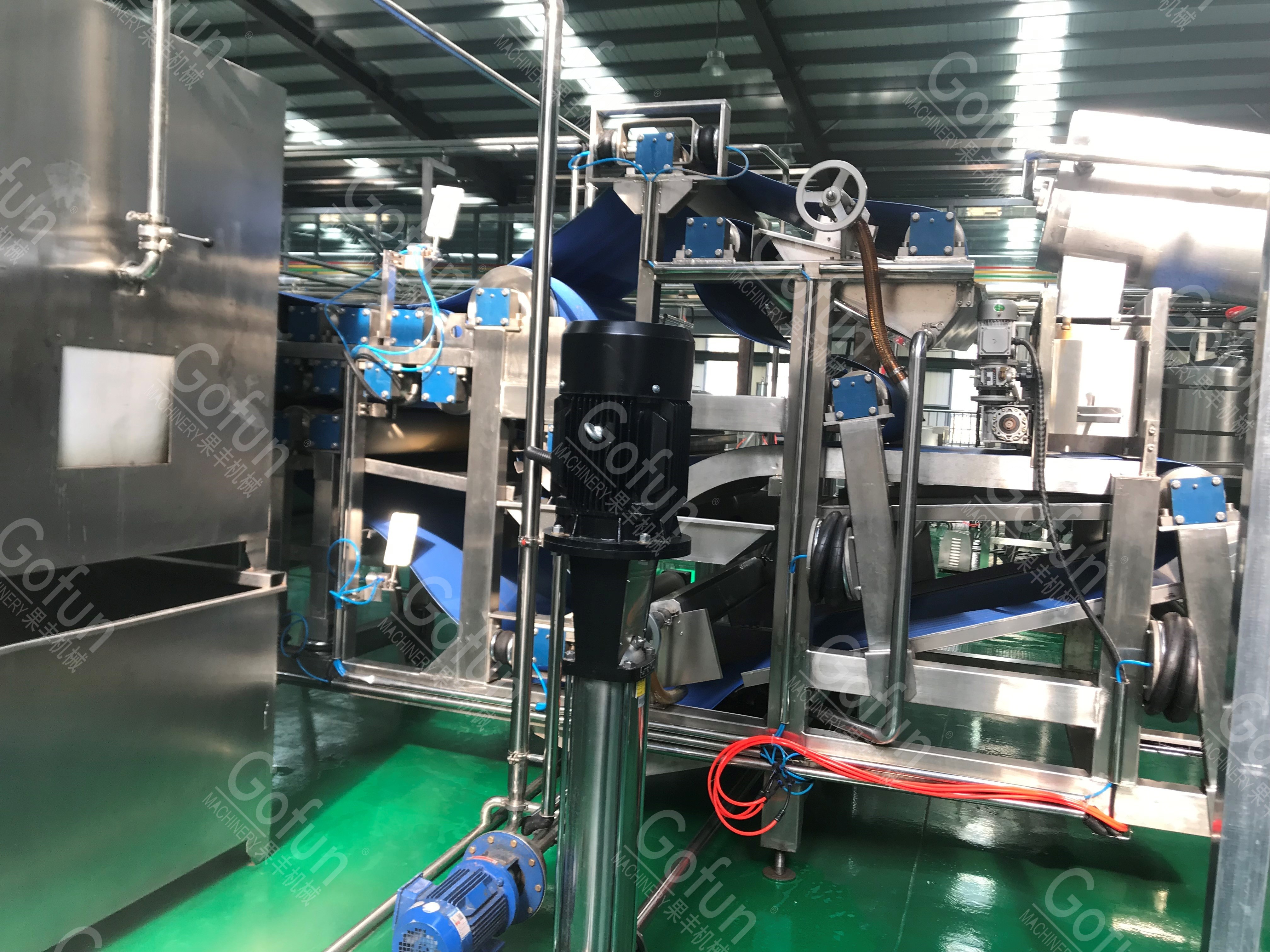 440V Apple Sauce Processing Machines Specially Customized For Food Processing Plants