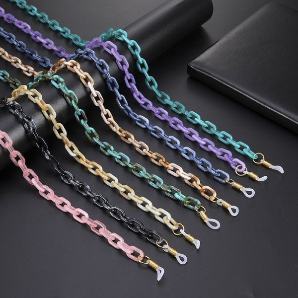 Fashion glasses accessories anticorrosive glasses rope plastic chain fish-bone chain polypropylene chaine