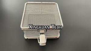 Stainless Steel Precision Disinfection Box Dental Instruments Storage