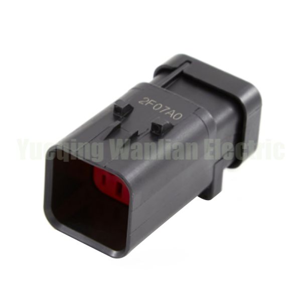 776434-1 AMPSEAL Sealed Male Wire Connector 6 Pin For Digger Excavator Camshaft Sensor Plug Harness