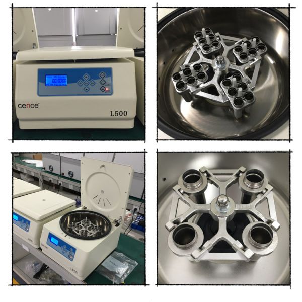L500 Low Speed Centrifuge 5000rpm 16x15ml Capacity