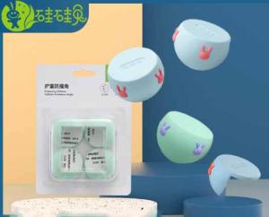 China Silicone Rabbit Safety Table Corner Protector For Baby Window Table Corner Anti Collision Thickened Corner Protector on sale