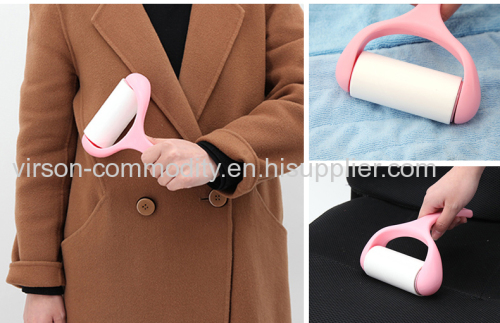 Adhesive Sheet Lint Remover with Handle for Pet Hair Floor Carpets Clothes Furniture