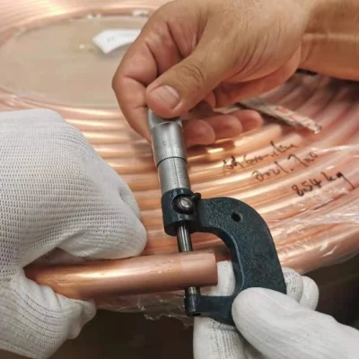 Air conditioner pancake coil copper tube air conditioning copper pipe for ventilation