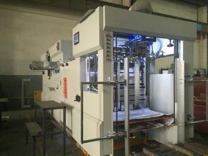 China Paper Board Die Cutting Stripping Machine With Waste Stripping wholesale