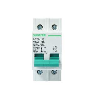 China Single Phase TUV AC CE 2 Pole MCB Circuit Breakers wholesale