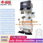 Lady Blazer Double Shoulder Jacket Pressing Machine Vertical Steam Ironing