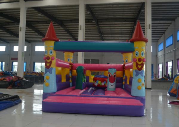 Quality Standard Games Kids Inflatable Bounce House 5x4x3.5m EN14960 For Water Park for sale