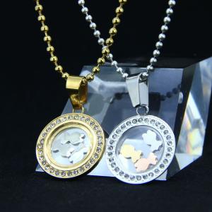 China Factory Direct Glass Round Floating Charm Lockets LPG50 wholesale