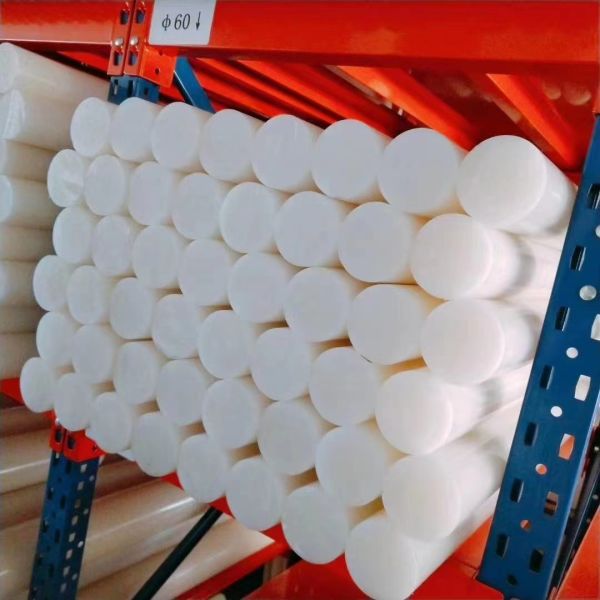 Heat Resistant Chemical Resistant Fluoroplastic White Natural Pure Primary Ptfe Rod