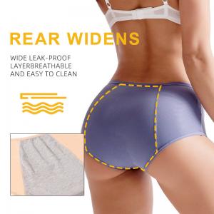 China Bamboo Viscose Fabric Leak Proof Period Underwear L-8XL Female  3 Layers on sale