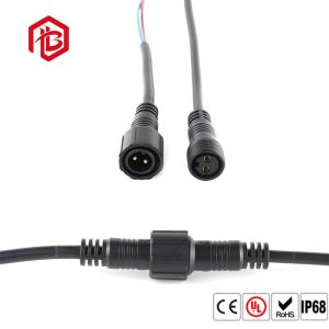 China IP67 IP68 M18 2 Pin Waterproof Connector Plug For Electromechanical on sale