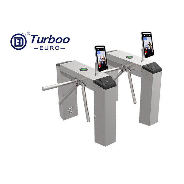 China Tripod Waist Height Turnstile Gate Mechanism SUS304 Ticketing System Turboo wholesale
