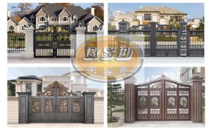 China Corrosion Resistant Cast Aluminum Villa Gates For Lasting Elegance And Security wholesale