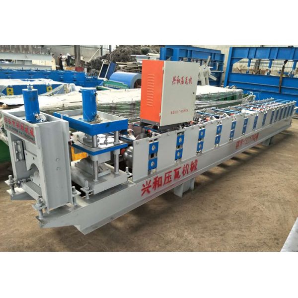 PLC Control Automatic Roll Former Machine With Hydraulic Bending Machine