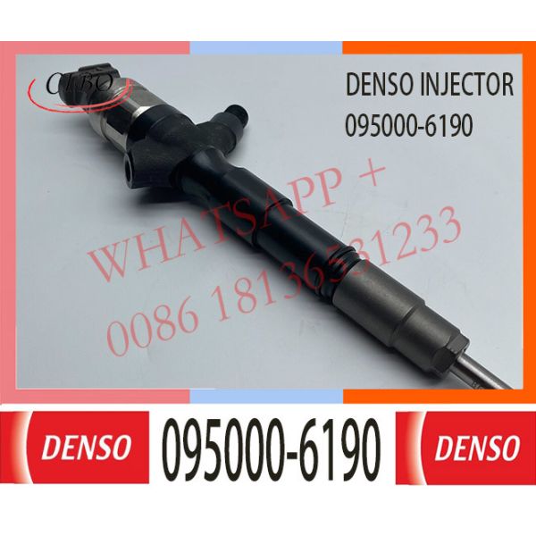 095000-6190 Neutral Common Rail Diesel Fuel Injector For TOYOTA HILUX 2KD-FTV 23670-30100