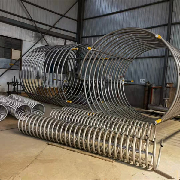 0.5mm to 10mm Tube Thickness Titanium Coil Tube for Marine Aquarium Water Chiller