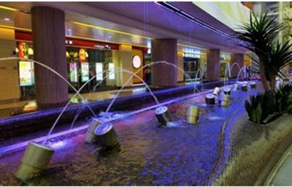 Quality Laminar Jet Glass Light Water Fountain Equipment for Ornamental Indoor / Outdoor Pool for sale