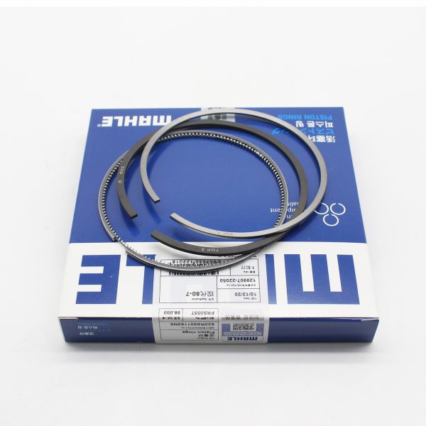 Genuine stock MAHLE manufacturer diesel engine 129907-22050 4TNV98 4TNV98T excavator tractor spare parts piston ring