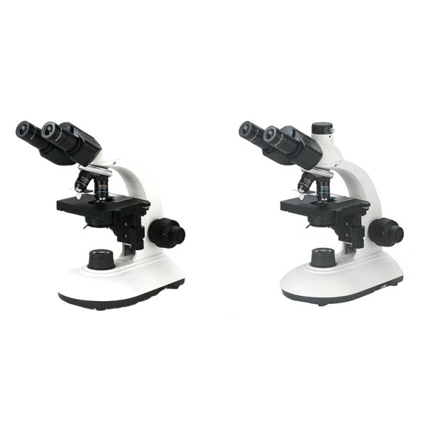 Trinocular Head Electric Binocular Microscope Optical Glass Lens 100X Objective
