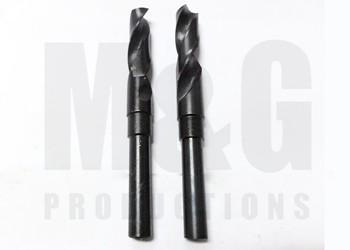 Quality Metric and Imperial HSS 1/2" shank Silver & Deming  Drill Bit  black finshing for sale