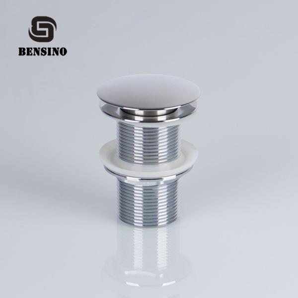Quality Chrome Plated Bathroom 78mm 250g Brass Sink Plug for sale