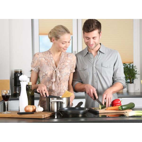 5200W 29" Two Ring Induction Hob With Touch Control Light