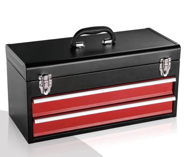 2 Drawers Heavy Duty Tool Box Trolley With Handle DT-SC2-003 Tool Cart Box