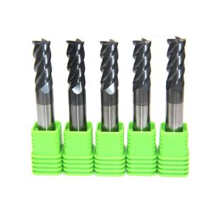 China High Precision Square End Mill / CNC Milling Bits 0.2 μM Grain Size Custom wholesale