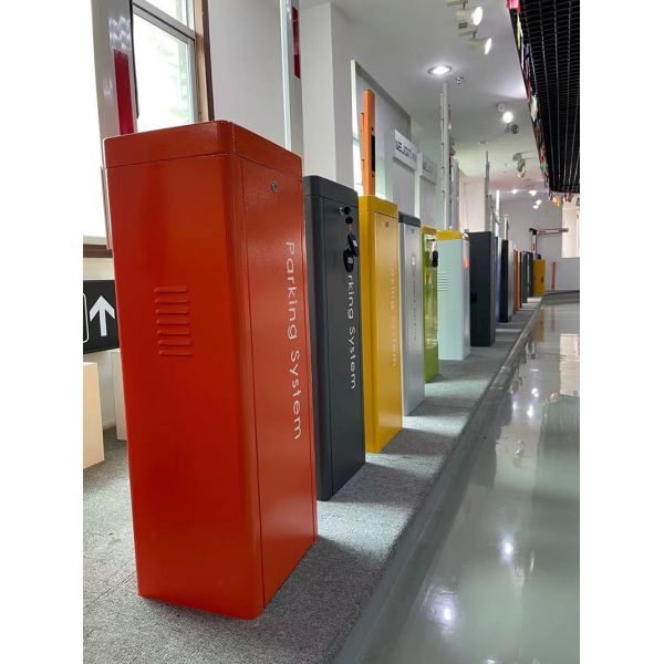 Aluminum Arm Auto Reverse Retractable Barrier Gate Foam Lining 200W
