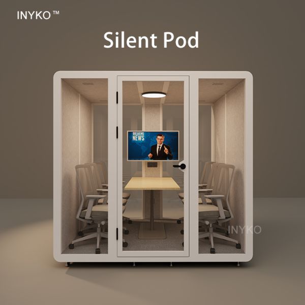 Customized Office Sound Proof Booth , Prefab Home Office Pod 380kg