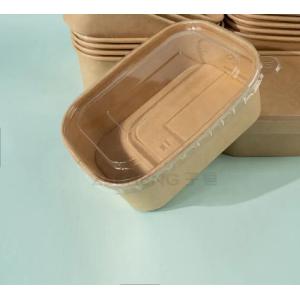 China 750ml Food Kraft Paper Bowl Matt Lamination With FDA Certified wholesale