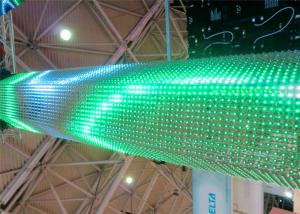 China High Brightness Slim Curved P6 Flexible LED Screen For Bus Station / Schools on sale