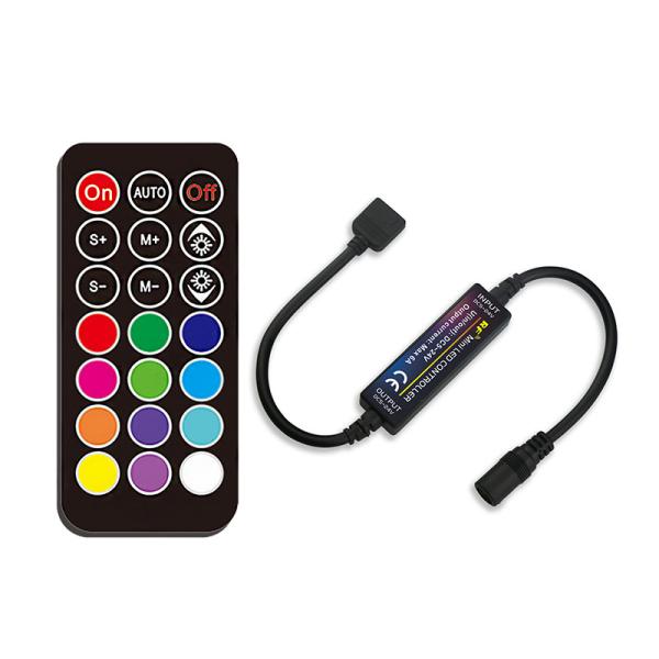 Quality 21 Keys Wireless LED Strip RF Controller Remote Control With CE Certified for sale