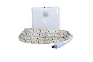 China PIR Sensor USB LED Strip Wireless Motion Night Lights Bed Closet Wardrobe Stairs 1-3M Waterproof 3*AA Battery wholesale