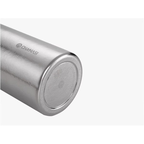 Portable Elegant Ultralight Metal Water Bottle Titanium Explorer Flask Hammered Finish 360ml Adventure Water Bottle Superior Corrosion Resistance