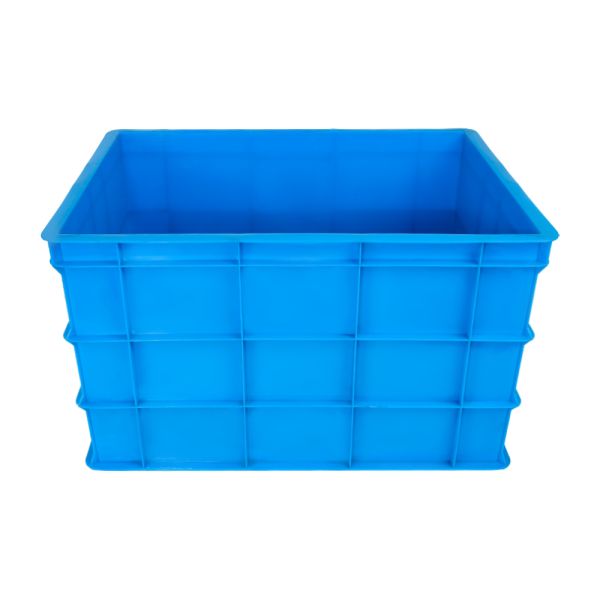 Solid Logistics Plastic Crate for Eco-Friendly HDPE Food Mobile Turnover Box in Market