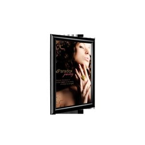 Buy cheap 25mm Aluminum Snap Poster Frames A4 Size Sign Boards For Hotel , Street from wholesalers