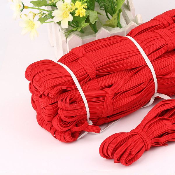 Colorful Round Elastic Cord Polyester Elastic Band For Garment Accessories