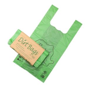 China Custom printed 100% biodegradable bag, printing compostable bag on sale