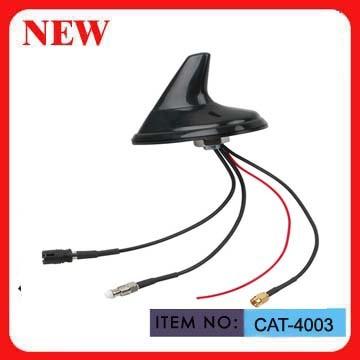 Quality 1575.42mhz Auto Gps Antenna , Shark Fin Vehicle Gps Receiver Antenna for sale