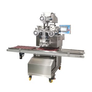 China Food grade 304 stainless steel  P180 double fillings mochi ice cream making machine on sale