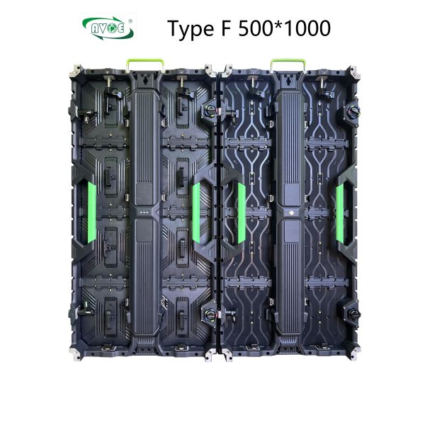 Type F P3.91 4K 3840Hz Indoor Rental LED Panel 500x1000mm Curve Cabinet