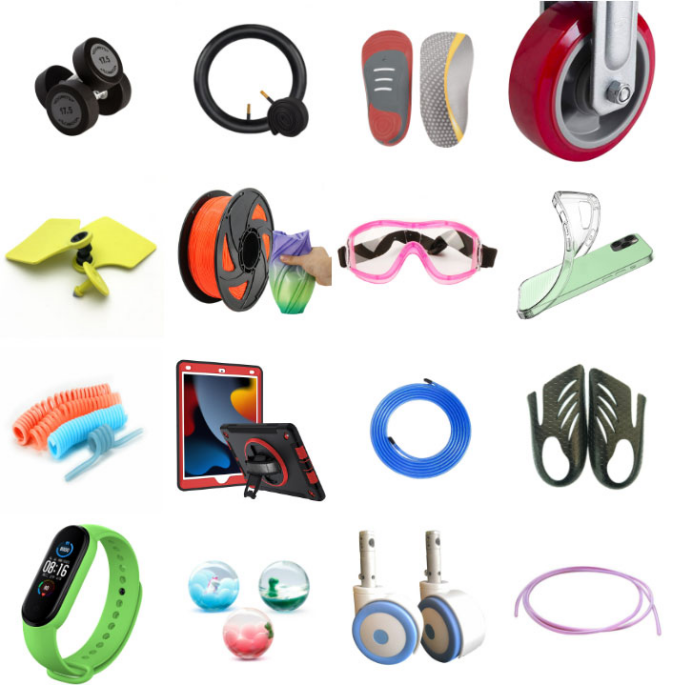 Conductive TPU,Stable-Conductivity,Wear-Resistant for Electronic Accessories,Smart Wearables